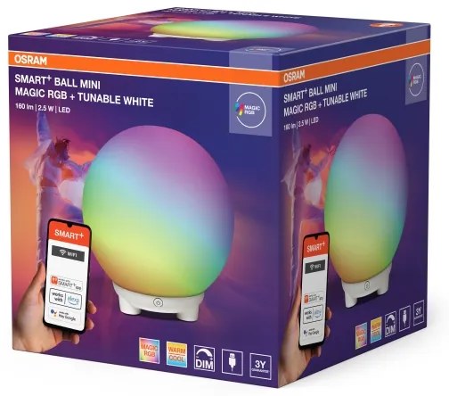 Osram - Lampada da tavolo dimmerabile LED RGBW SMART+ MAGIC LED/2,5W/5V Wi-Fi