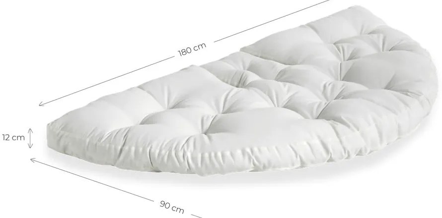 Design OUT™ Nido White Outdoor Sofa Chair Out Niddo - Karup Design