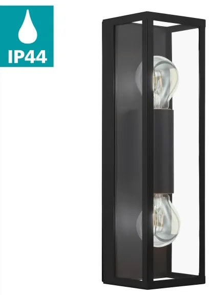 Eglo 99124 - Applique da bagno AMEZOLA 2xE27/60W/230V IP44