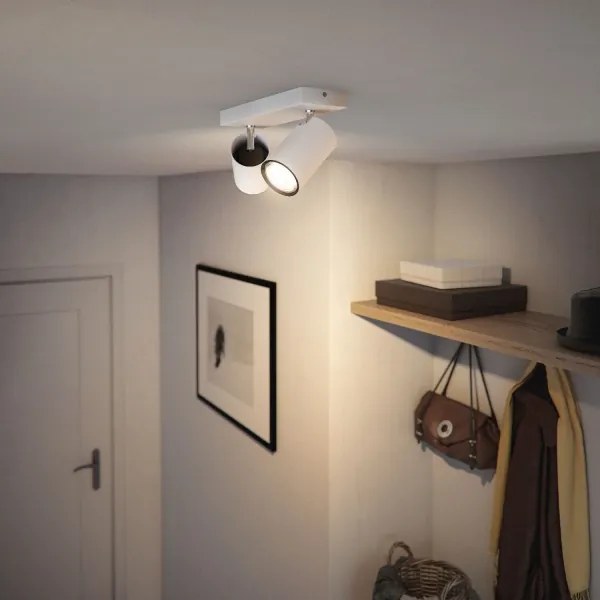 Philips - Luce Spot KOSIPO 2xGU10/5,5W/230V bianco