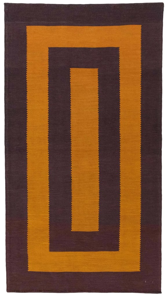 Kilim Tappeto persiano 220 x 120 Rosso (Iran) Tessuto A Mano