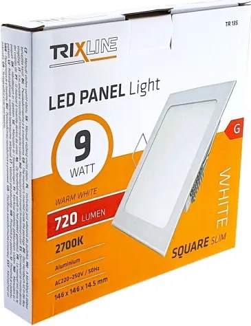 Lampada LED da incasso SQUARE LED/9W/230V 2700K