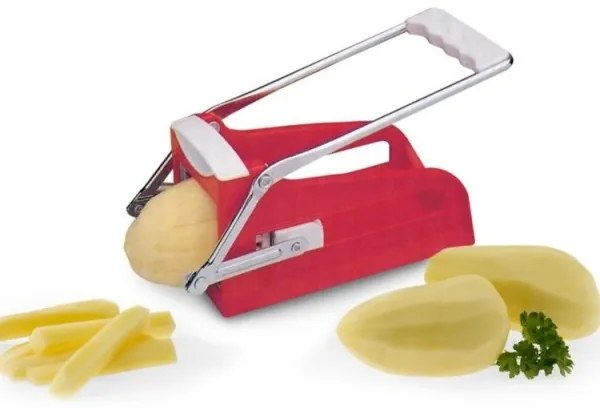 Trade Shop - Tranciapatate Trancia E Taglia Affetta Patate Tagliere Patatine Fritte E A Forno