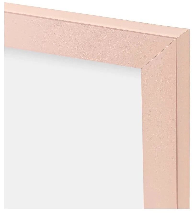 Cornice da parete in plastica rosa chiaro 34x44 cm - knor