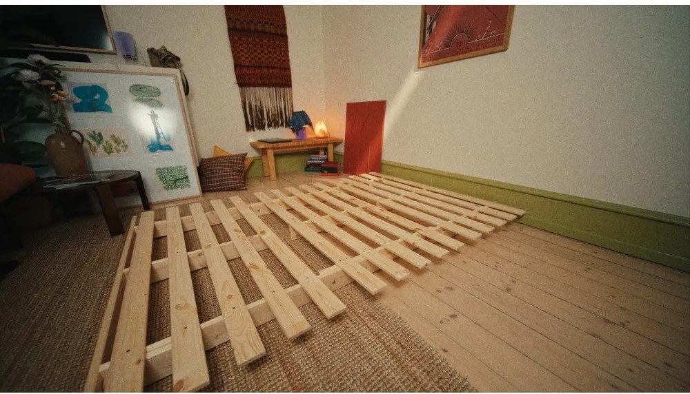 Divano letto rosso 140 cm Roots - Karup Design