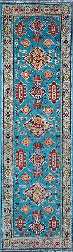 Kazak Tappeto 80x290 (Pakistan) Annodato A Mano
