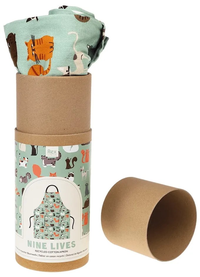 Grembiule in cotone riciclato Nine Lives - Rex London