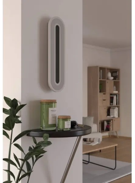 Eglo 901235 - Applique a LED MACCHIONI LED/12W/230V 4000K bianco