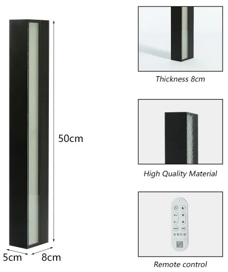 Immax NEO 07247L- Lampada LED dimmerabile da esterno 40W/230V Wi-Fi Tuya IP44 +RC