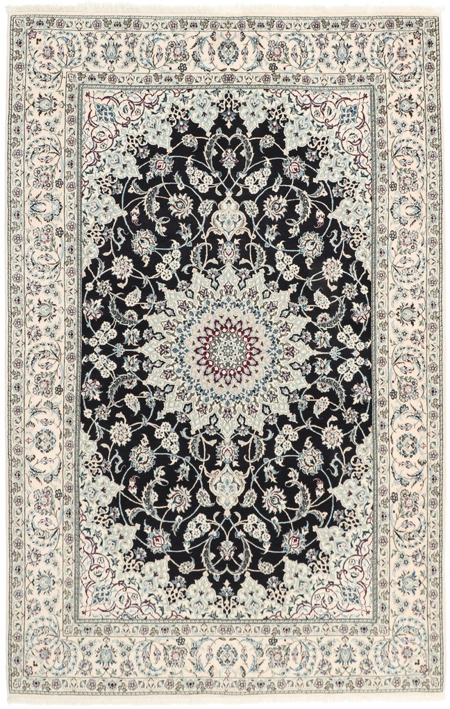 Nain Tappeto 200 x 130 (Iran) Annodato A Mano