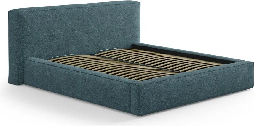 Testiera blu in imbottito 229x100 cm Olivia – Micadoni