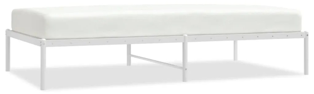 Giroletto in metallo bianco 100x190 cm