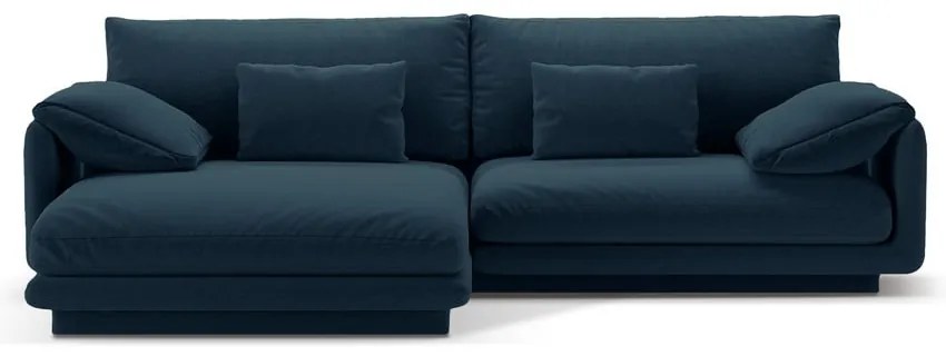Divano angolare blu scuro (angolo sinistro) Torino - Micadoni Home