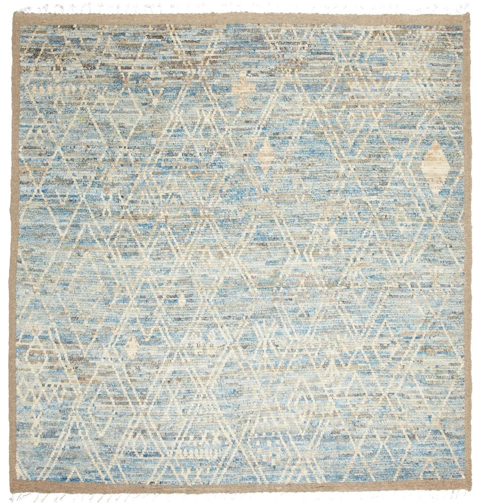 Berber Tappeto orientale 230 x 220 Blu (Pakistan) Annodato A Mano