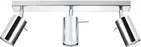Applique da Soffitto 3xGU10 RING 3 Orientabile in Acciaio