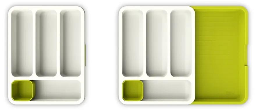Cassetto portaposate bianco e verde Conservare il cassetto portaposate DrawerStore™ - Joseph Joseph