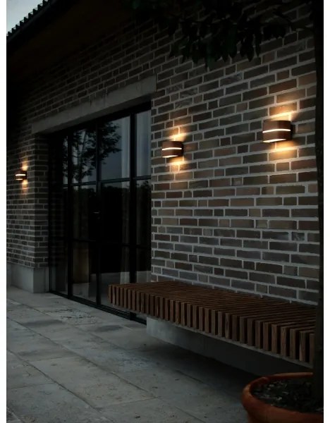 Nordlux - Applique da esterno SIBELIS 1xE27/10W/230V IP44 marrone