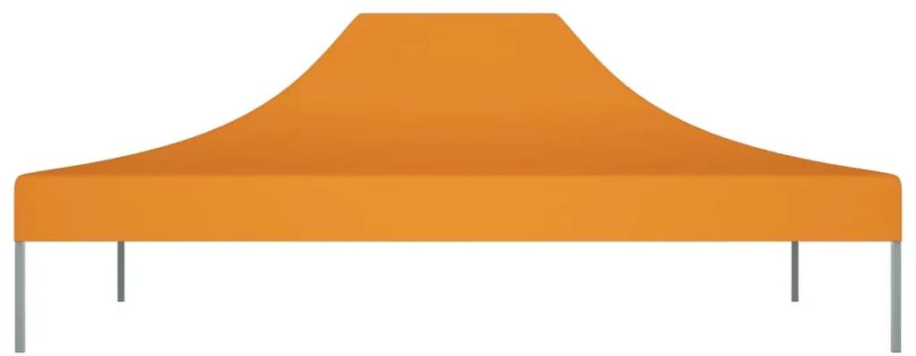 Tetto per Tendone per Feste 4x3 m Arancione 270 g/m²