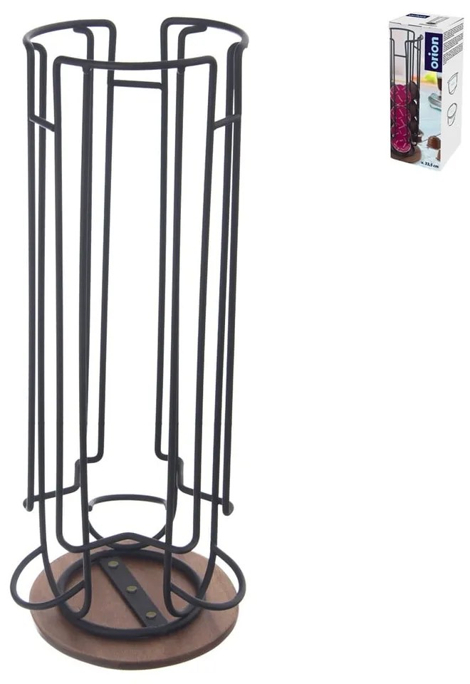 Portacapsule nero Radka - Orion