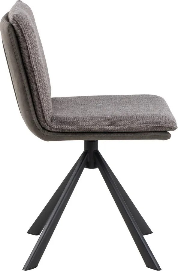 Sedia da pranzo grigia Flynn - Actona