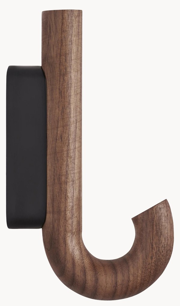 Gancio da parete in legno di noce Umbrella, in diverse dimensioni