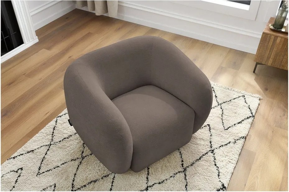 Poltrona in marrone chiaro Celine – Bobochic Paris