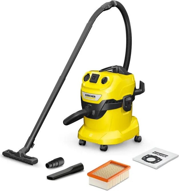 Aspiratore industriale a filo KARCHER WD 4 P V-20/5/22 EU 20l 1100W 24 kPa