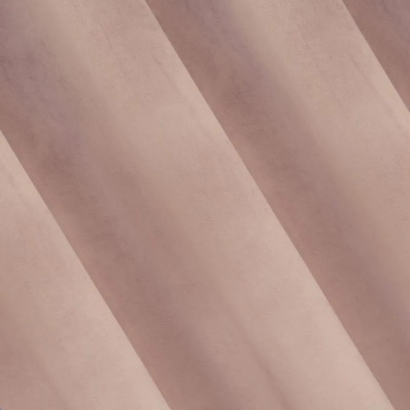 Tende oscuranti rosa con applicazione in alto 140x250 cm