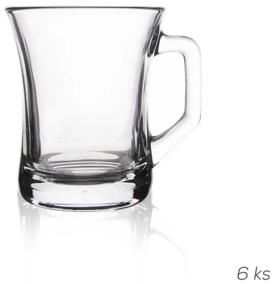 Set di 6 bicchieri in vetro da 225 ml Zen - Orion