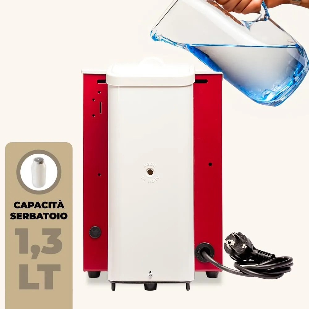 Macchina da caffè Faber espresso cialde ESE 44mm, serbatoio 1,3L, pompa 15 bar