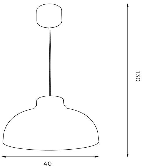 Lampadario su filo  BASCA 1xE27/60W/230V