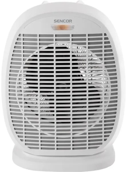 Sencor - Termoventilatore con resistenza 1200/2000W/230V bianco/grigio