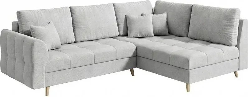 Divano angolare grigio (angolo destro) Ariella - Ropez