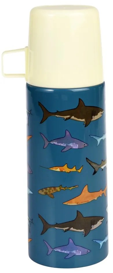 Borraccia termica blu 350 ml Sharks – Rex London