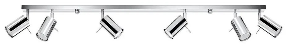 Sollux SL.0732 - Faretto RING 6xGU10/10W/230V