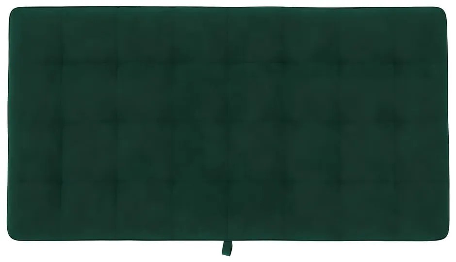 Poggiapiedi in velluto verde Presley - Støraa