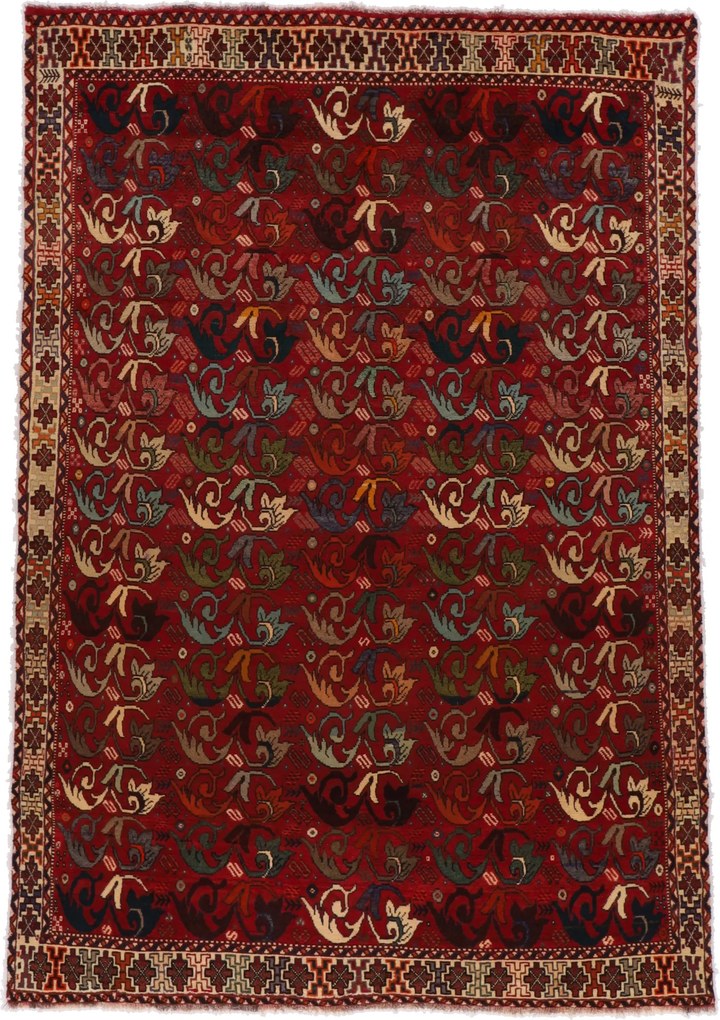 Shiraz Tappeto 200 x 290 (Iran) Annodato A Mano