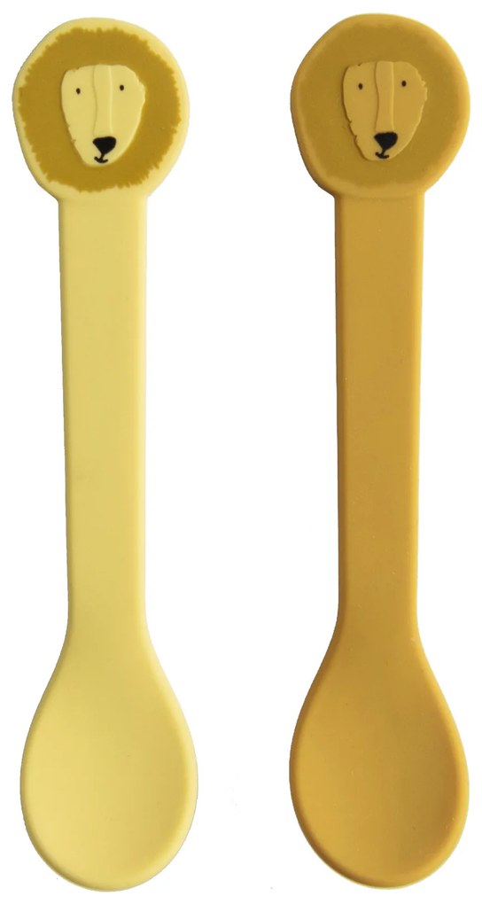 Cucchiaini in silicone 2 pezzi Mr. Lion