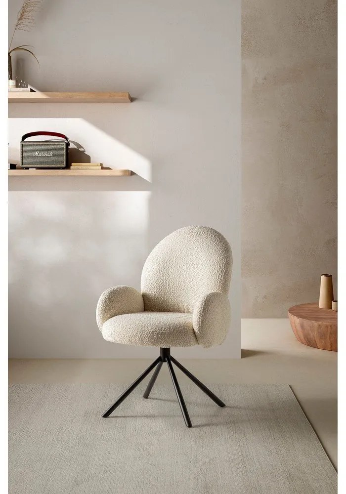 Poltrona beige Dario - Marckeric