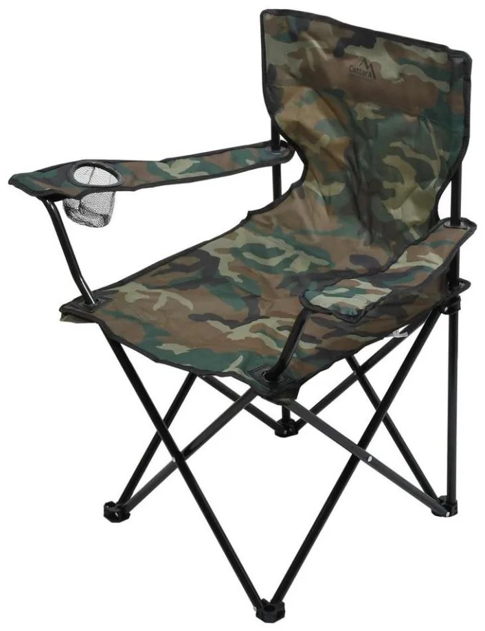 Sedia da campeggio pieghevole camouflage