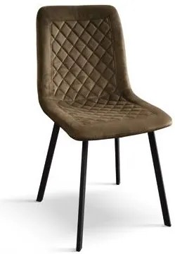 AULENA - sedia di design moderno in velluto