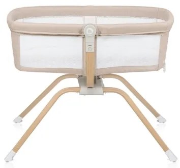 Lionelo - Lettino da viaggio 3 in 1 MALIN EVO Beige Naturale