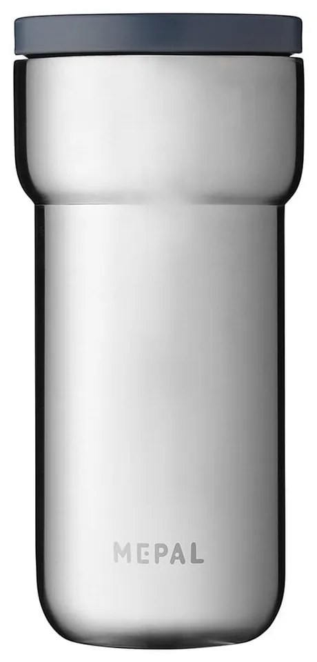 Tazza termica in argento 375 ml Natural brushed - Mepal