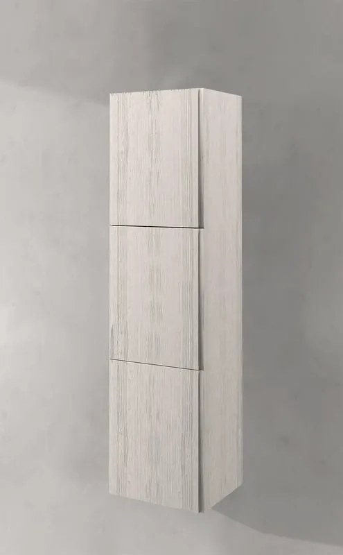 Colonna per mobile bagno comfort BADEN HAUS 3 ante P 38 x L 45 x H 170 cm rovere placcato