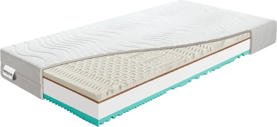 Materasso bifacciale in schiuma dura/media 100x200 cm Visco Touch - BENAB