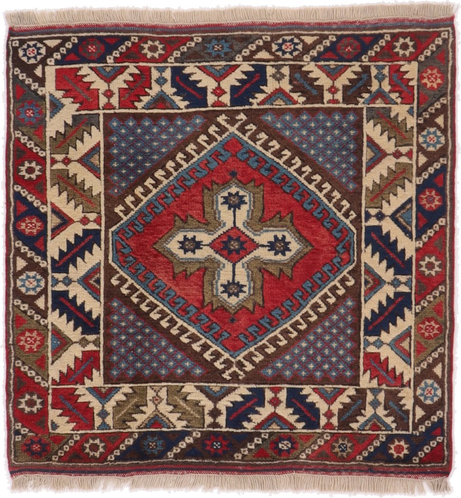 Kars Tappeto 100x90 (Iran) Annodato A Mano