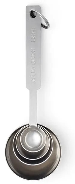 Set di 4 misurini in acciaio - Blomsterbergs