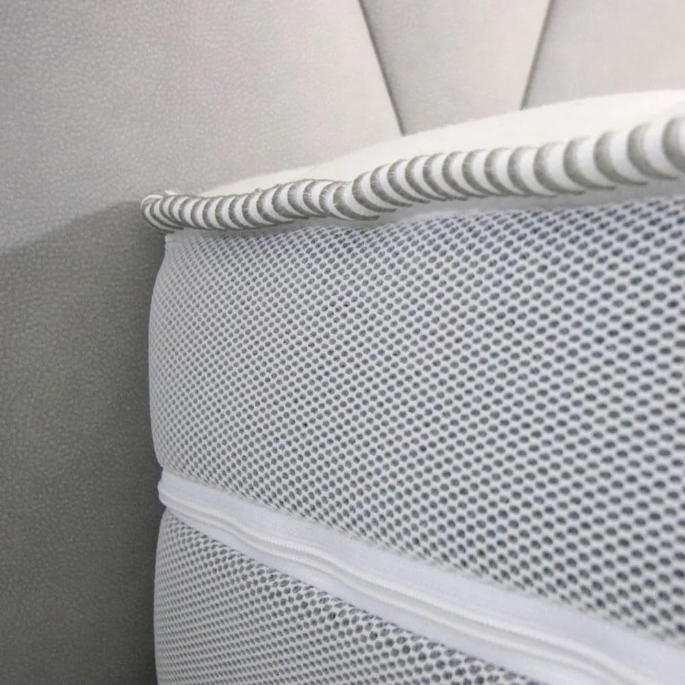 Materasso bifacciale in schiuma dura/media 90x200 cm Aloe Comfort - Materasso