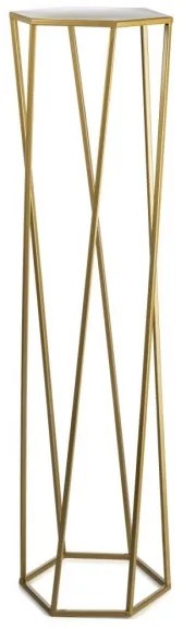 Portafiori 100x24 cm oro