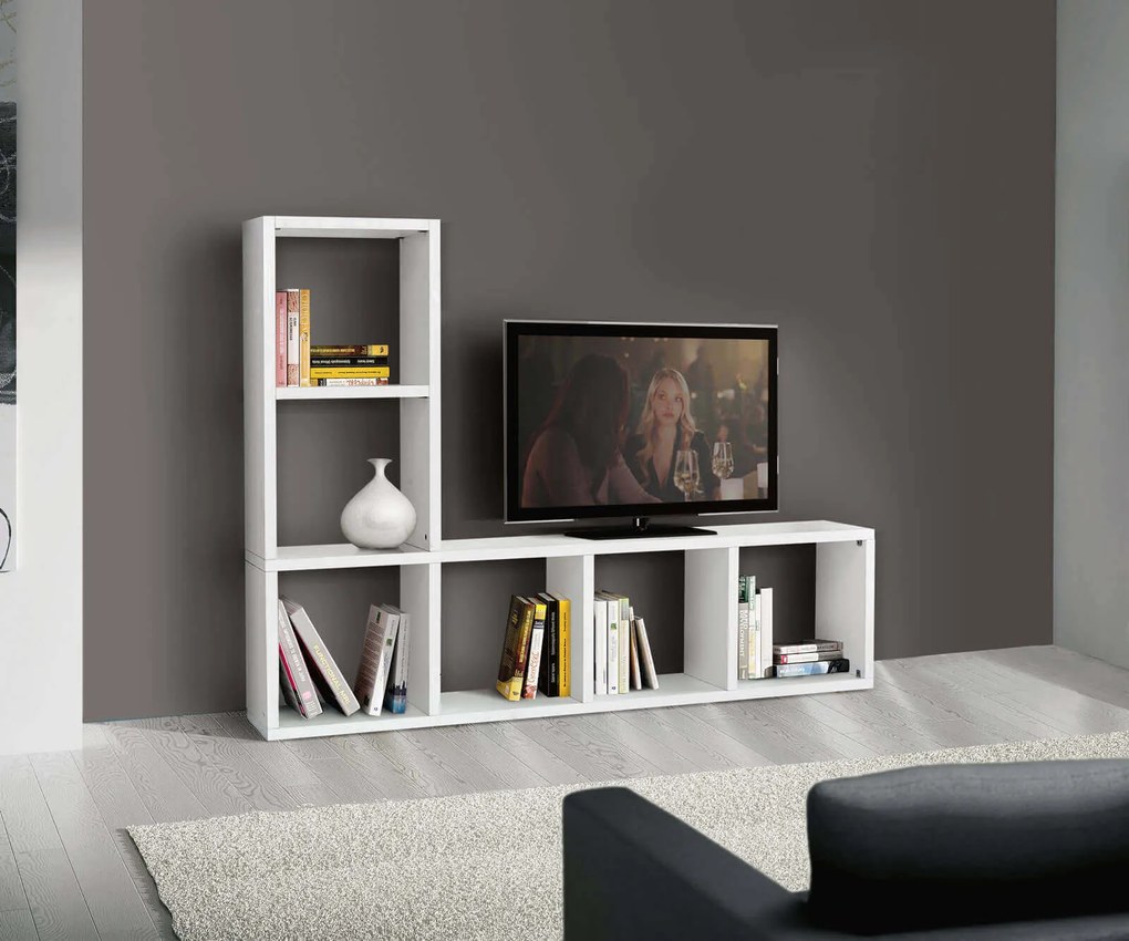 BEVERLY - mobile porta tv moderno in legno frassinato